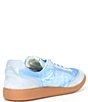 Color:Blue - Image 2 - Duo Suede Gum Sole Retro Sneakers