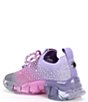 Color:Pink Purple Ombre Multi - Image 3 - Girls' J-Miss Rainbow Ombre Rhinestone Sneakers (Toddler)
