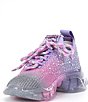 Color:Pink Purple Ombre Multi - Image 4 - Girls' J-Miss Rainbow Ombre Rhinestone Sneakers (Toddler)