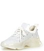 Color:White - Image 4 - Girls' J-Miss Rhinestone Sneakers (Youth)
