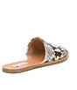 steve madden snake print slides