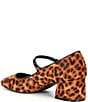 Color:Leopard - Image 3 - Hawke-L Leopard Print Calf Hair Mary Jane Pumps