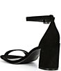 Color:Black - Image 3 - Matty Nubuck Leather Dress Sandals