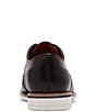 Color:Black - Image 4 - Men's Bader Leather Plain Toe Lace-Up Oxfords