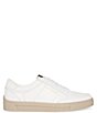 Color:White - Image 2 - Men's Neal Leather Lace-Up Sneakers