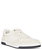 Color:White - Image 1 - Men's Nico Leather Lace-Up Sneakers
