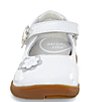 Color:White - Image 5 - Girls' Holly Patent Floral Accent Mary Janes (Infant)
