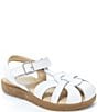 Color:White - Image 1 - Girls' Summertime SR Fisherman Sandals (Infant)
