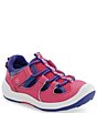 Color:Hot Pink - Image 1 - Girls' Wade 2.0 SRTech Machine Washable Sneakers (Toddler)