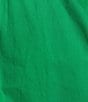 Color:Kelly-Green - Image 4 - Plus Size Risette Cotton V-Neck Ruffle Cap Sleeve Top