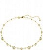 Color:Gold - Image 1 - Imber Crystal Round Cut Necklace
