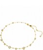 Color:Gold - Image 2 - Imber Crystal Round Cut Necklace