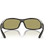 Color:Dark Grey/Green - Image 4 - Women's SK6009 73mm Wrap Sunglasses