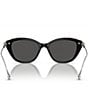 Color:Black - Image 4 - Women's SK6010 53mm Cat Eye Sunglasses