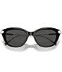 Color:Black - Image 5 - Women's SK6010 53mm Cat Eye Sunglasses