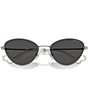 Color:Dark Grey - Image 5 - Women's SK7014 58mm Cat Eye Sunglasses