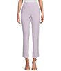 Color:New Lavender - Image 1 - Coordinating Straight Pull-On Trouser Pants