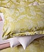 Color:YELLOW - Image 5 - Baroque Floral Collection Comforter Mini Set