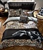 Color:Multi - Image 2 - Feathers Collection Feather Printed Comforter Mini Set
