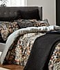 Color:Multi - Image 6 - Feathers Collection Feather Printed Comforter Mini Set