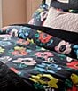 Color:Black - Image 5 - Hula Collection Floral Printed Comforter Mini Set