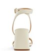 Color:Smooth White - Image 4 - Milly Icon Leather Dress Sandals