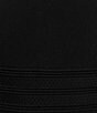 Color:Black - Image 3 - Velvey Short Puffed Sleeve Flounce Hem Dress