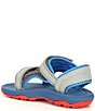 Color:Drizzle/Dark Gull Grey - Image 3 - Boys' Psyclone XLT Sandals (Infant)