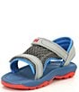 Color:Drizzle/Dark Gull Grey - Image 4 - Boys' Psyclone XLT Sandals (Infant)