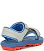 Color:Drizzle/Dark Gull Grey - Image 2 - Boys' Psyclone XLT Sandals (Toddler)