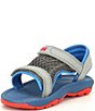 Color:Drizzle/Dark Gull Grey - Image 4 - Boys' Psyclone XLT Sandals (Toddler)