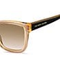 Color:Brown - Image 2 - The Marc Jacobs Square Gradient Sunglasses