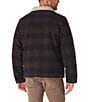 Color:Brown Buffalo - Image 2 - Sherpa Collar Fleece Jacket