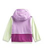 Color:Lupine - Image 2 - Baby Girls Newborn-24 Months Long Sleeve Glacier Color Block Fleece Hoodie