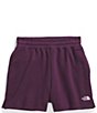 Color:Black Currant Purple - Image 5 - Evolution Elastic Waist Side Pocket Embroidered Logo Shorts