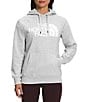 Color:TNF Light Grey Heather/TNF White - Image 1 - Half Dome Long Sleeve Pullover Hoodie