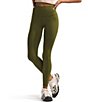 Color:Forest Olive - Image 1 - High Rise Tights