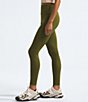 Color:Forest Olive - Image 4 - High Rise Tights