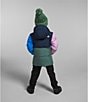 Color:Summer Navy - Image 3 - Little/Big Girls 2T-7 Long Sleeve North Down Colorblock Hooded Jacket