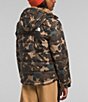 Color:Utility Brown - Image 2 - Little/Big Boys 6-16 Long Sleeve Mount Chimbo Camo Full-Zip Insulated Hooded Jacket