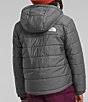 Color:TNF Medium Grey Heat - Image 2 - Little/Big Boys 6-16 Long Sleeve Mount Chimbo Full-Zip Insulated Hooded Jacket