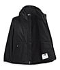 Color:TNF Black - Image 3 - Little/Big Boys 6-16 Long Sleeve Warm Storm Rain Jacket