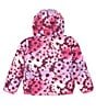 Color:Mr. Pink - Image 4 - Little/Big Girls 2T-7 Long Sleeve Reversible ThermoBall Jacket
