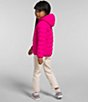Color:Mr. Pink - Image 6 - Little/Big Girls 2T-7 Long Sleeve Reversible ThermoBall Jacket