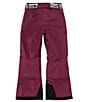 Color:Boysenberry - Image 2 - Little/Big Girls 6-16 Freedom Insulated Ski Pants