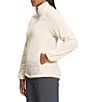 Color:Gardenia White - Image 3 - Osito Long Sleeve Raschel Fleece Jacket