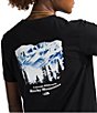 Color:TNF Black/TNF White - Image 3 - Places We Love Half Dome Graphic Print Crew Neck Short Sleeve Tee Shirt