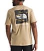 Color:Khaki Stone Art - Image 1 - Short Sleeve Box NSE Abstract-Fill T-Shirt