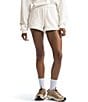 Color:White Dune - Image 1 - Women's Half Dome Fleece Shorts