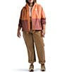 Color:Peach Granite/Light Mahogany - Image 3 - Women's Plus Size Antora Jacket